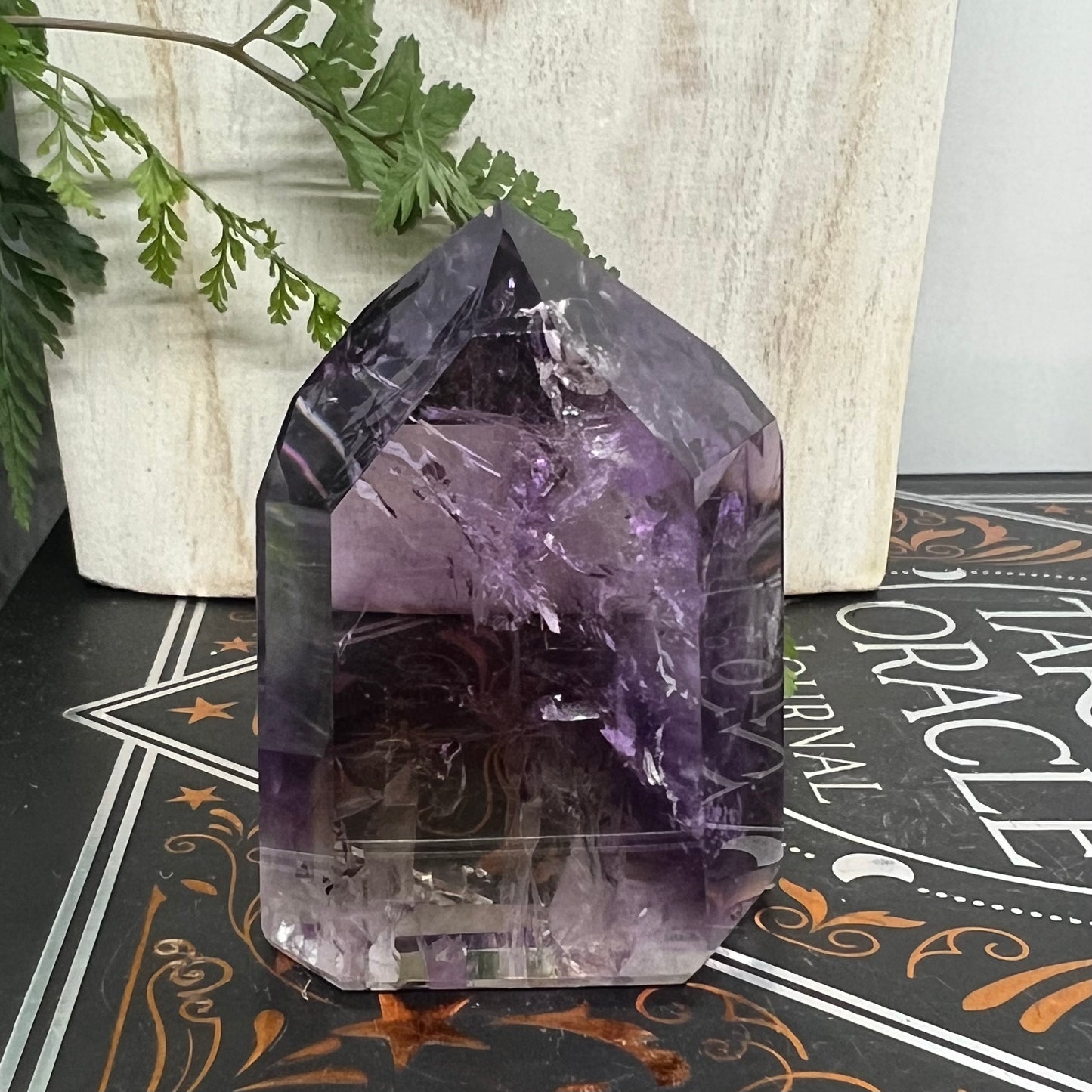 Amethyst Generator - Optical, Natural, Gemmy - Bahia, Brazil