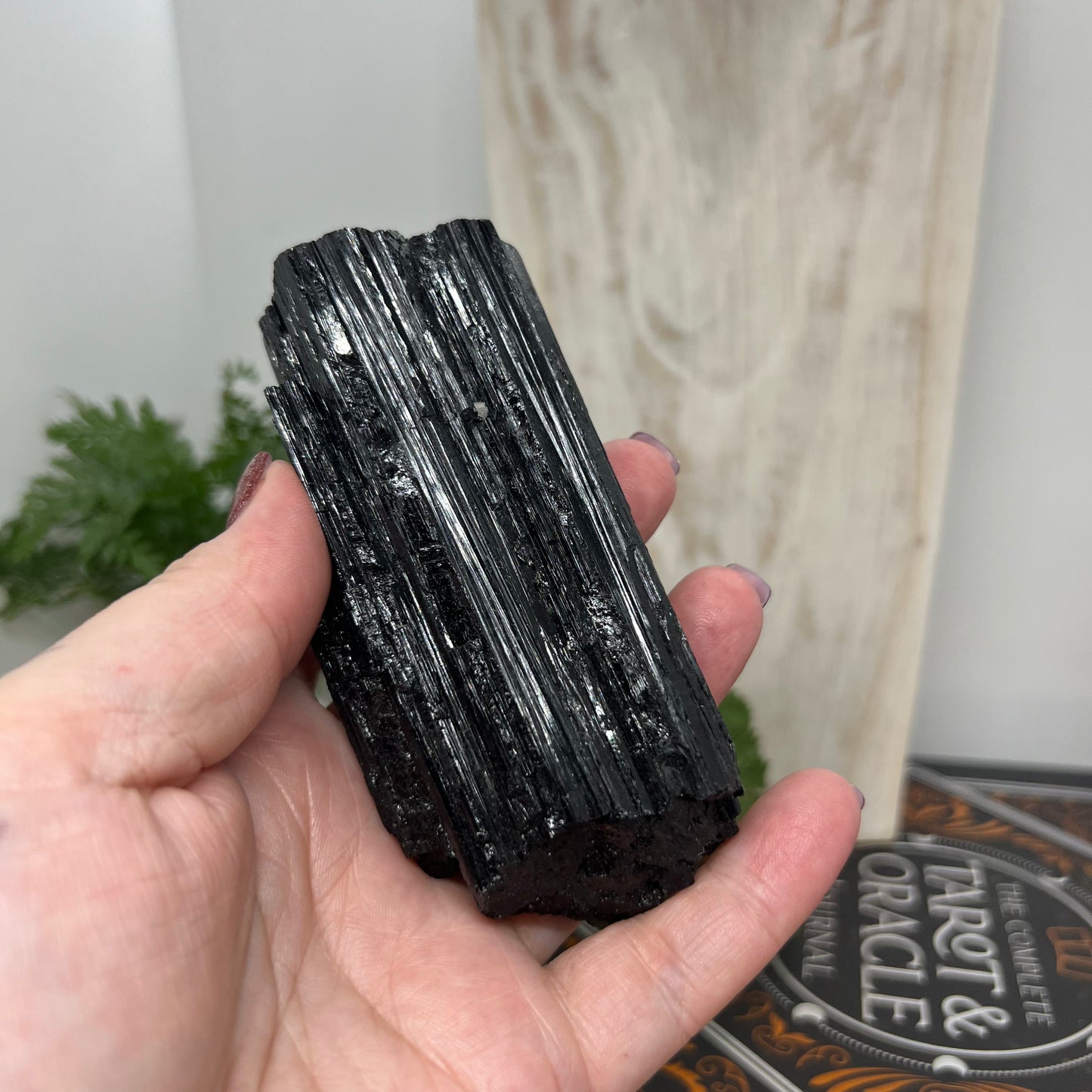 Black Tourmaline - Extra Grade Rough Chunk