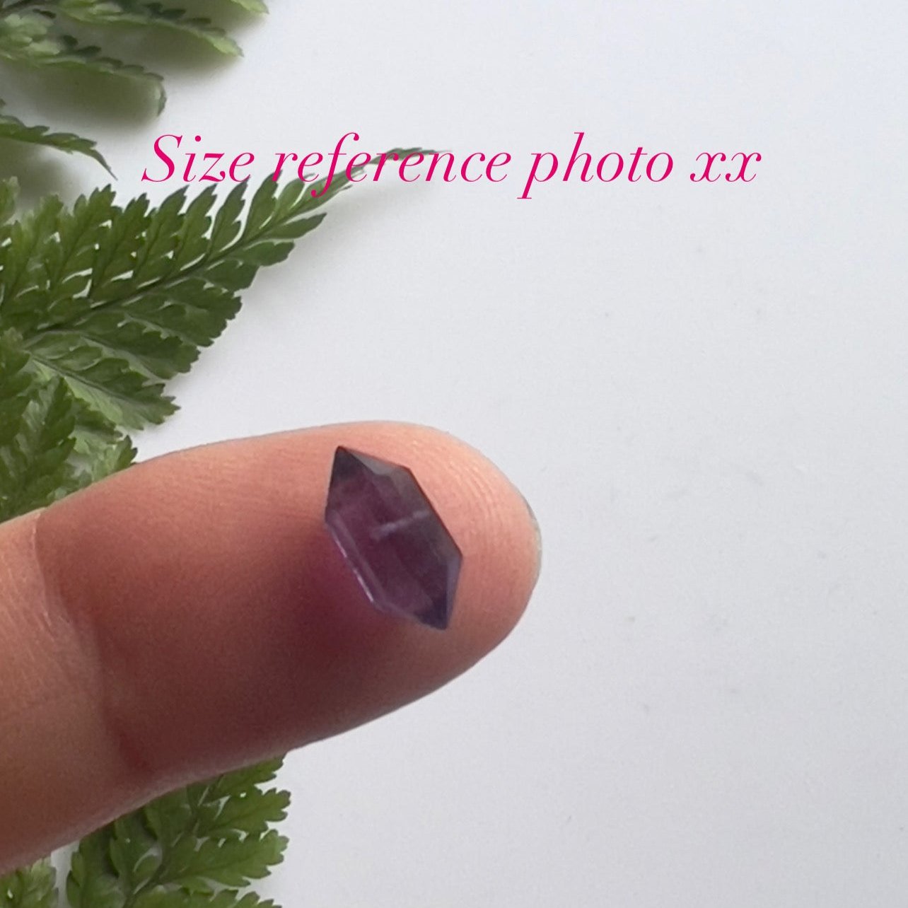 Amethyst Point Earrings - Horizontal Double Terminated Points