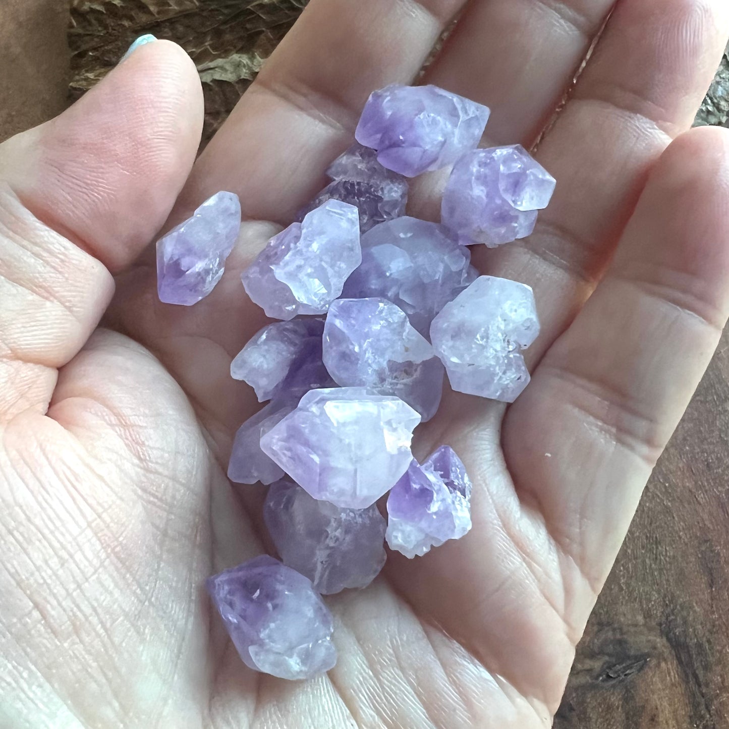 Amethyst : Elestial Mini Clusters