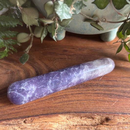 Lepidolite Massage Wand