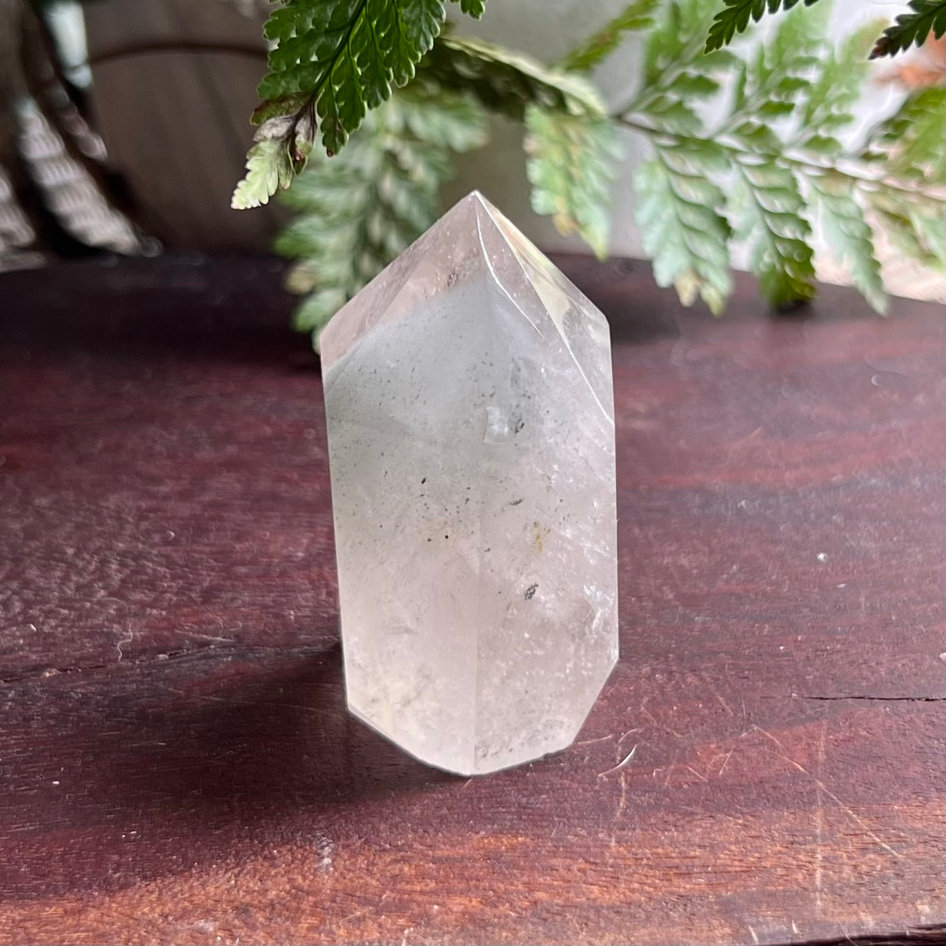 'Blue' Phantom Inclusion Quartz Point - Brazil