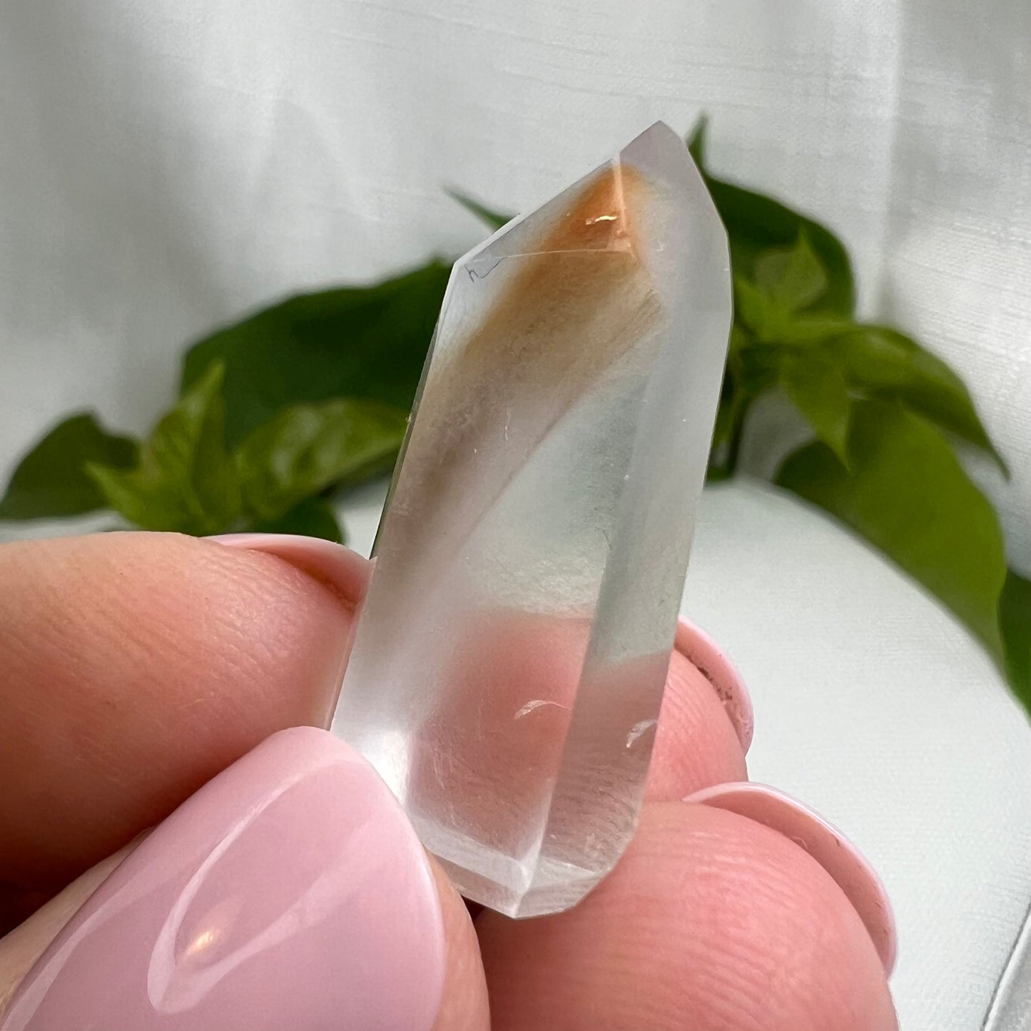 Amphibole Quartz Points - Margarida Mine, Bahia, Brazil