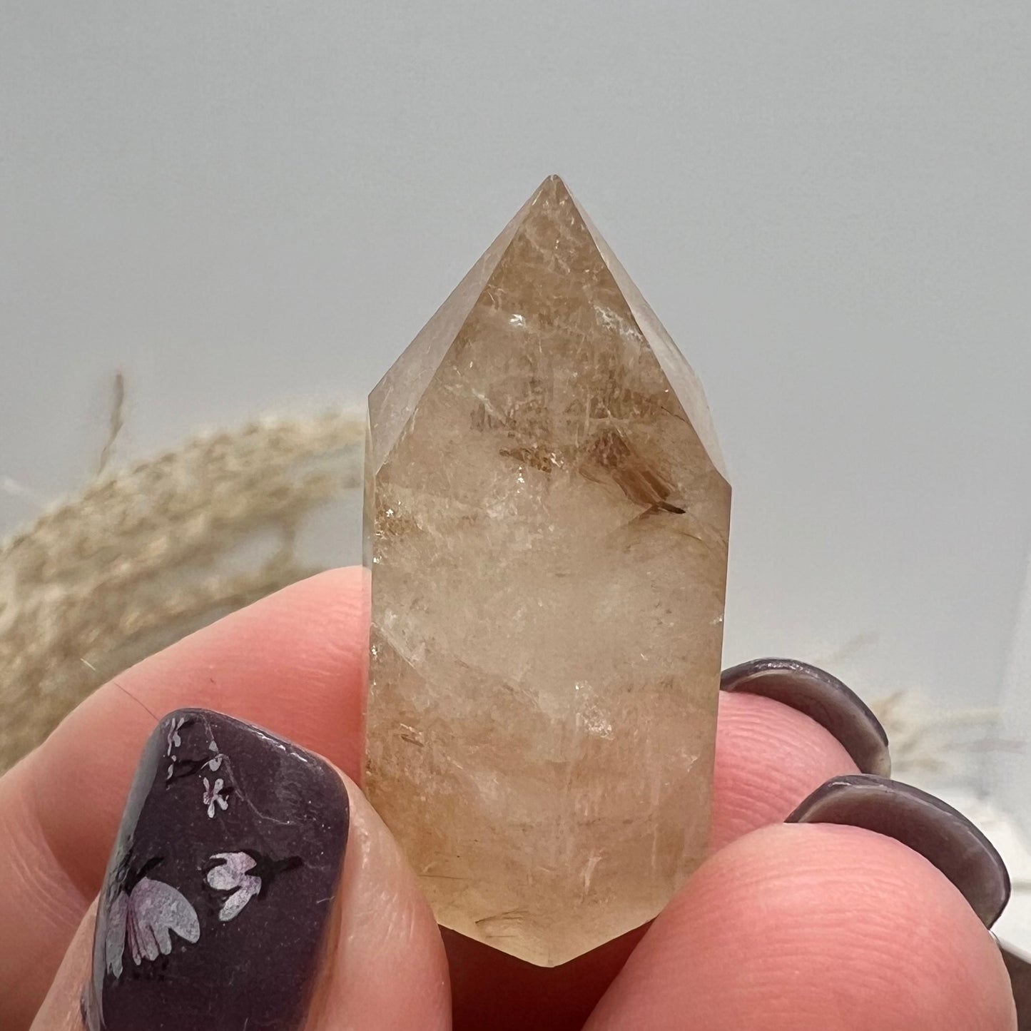 Golden Rutile Quartz Mini Tower (Brazil) (e)