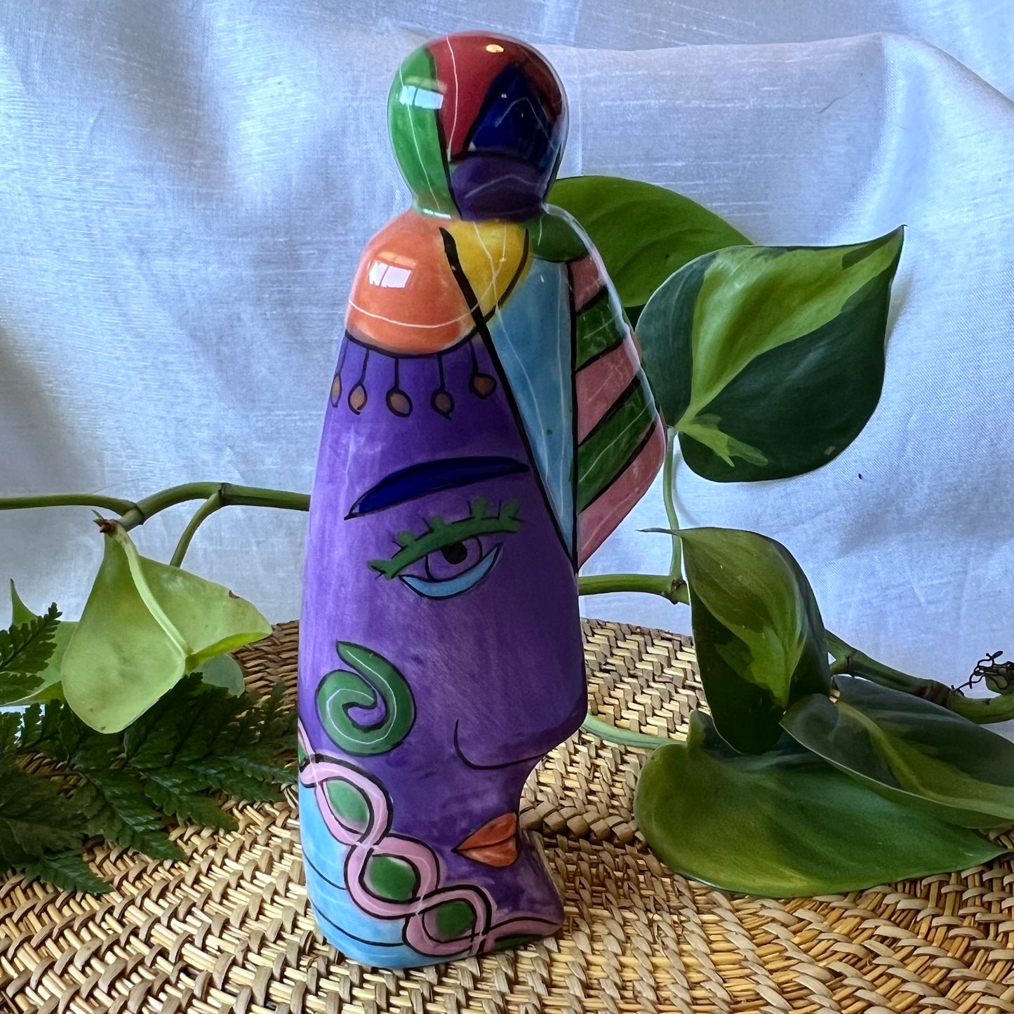 Picasso-Inspired Cubist Style Salt & Pepper Set - Preloved Kitsch