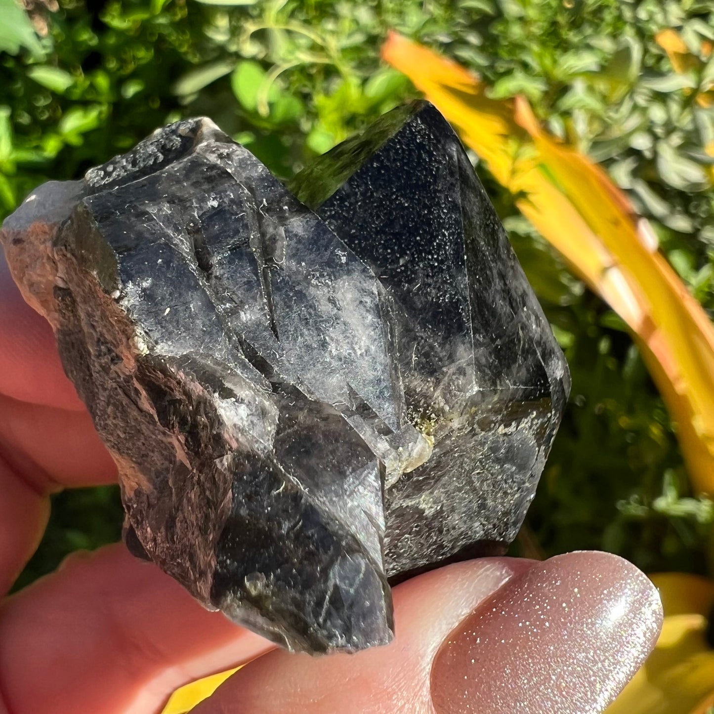 Black Smoky Quartz | China | Lustrous Morion Quartz Specimen