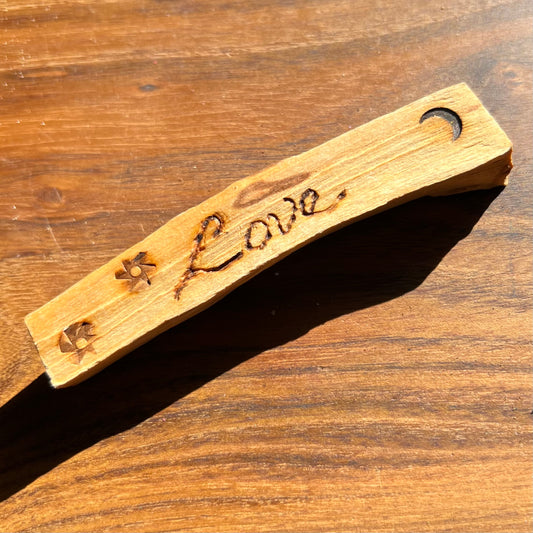 Raw Palo Santo Stick - Love