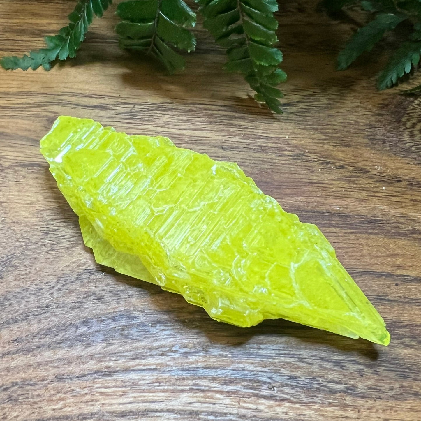 Natural Sulphur Specimen - Skeletal formation - Lab grown, Yunnan China