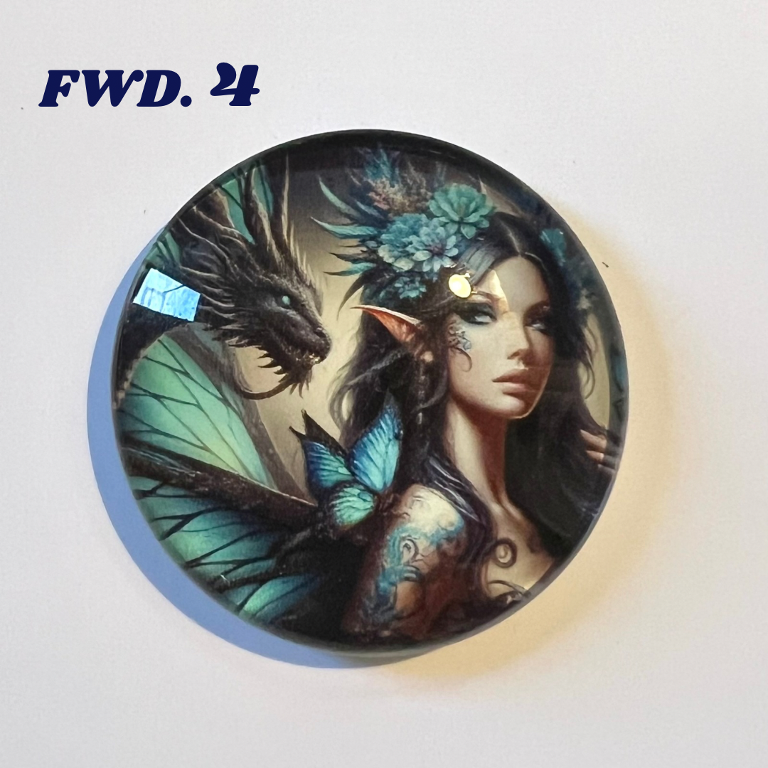 Mystical Magnets - Fairy, Witch & Dragon Series