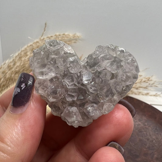 Amethyst Cluster Heart (ii)