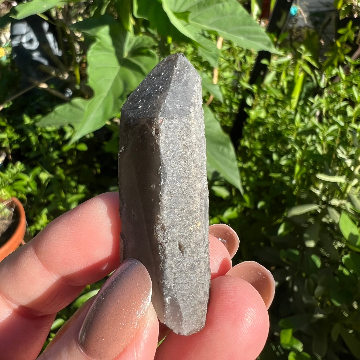 Black Quartz | Inner Mongolia | Heavily etched Smoky Quartz