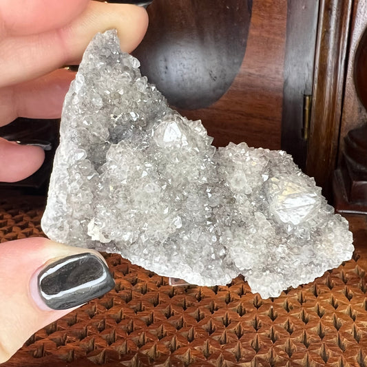 Black Smoky Spirit Quartz Specimen | South Africa