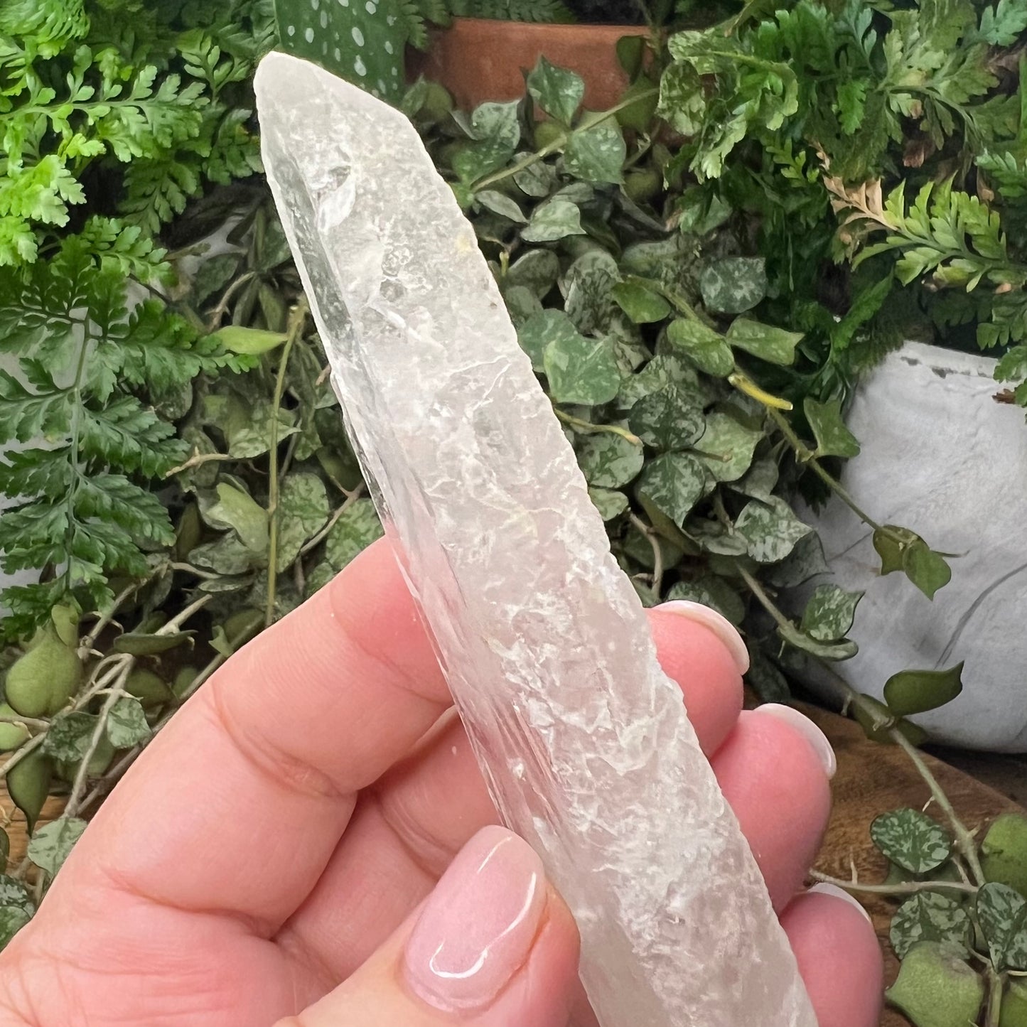 Inner Mongolian Quartz Point Twins with large key across entire front