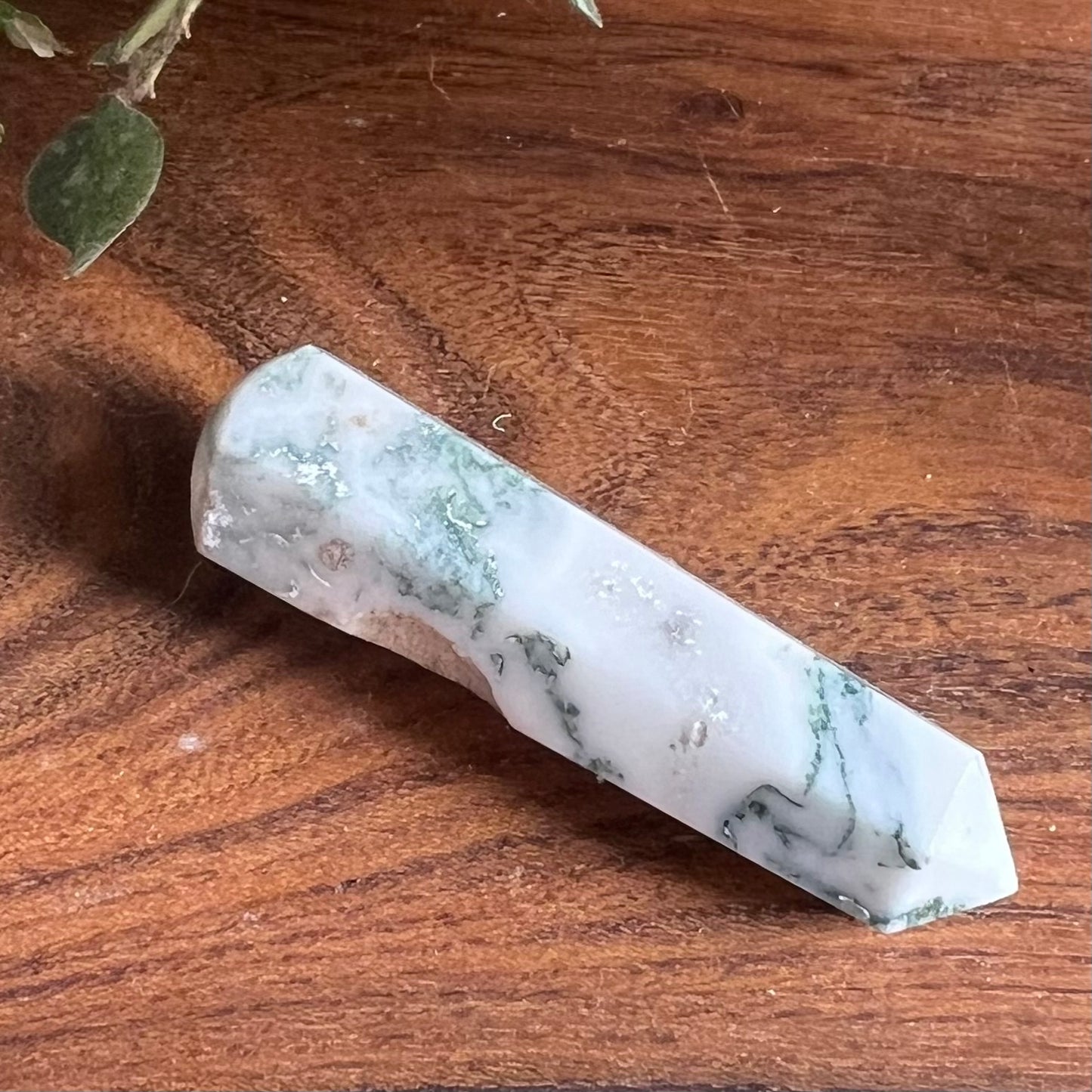 Tree Agate Massage Wand (small)