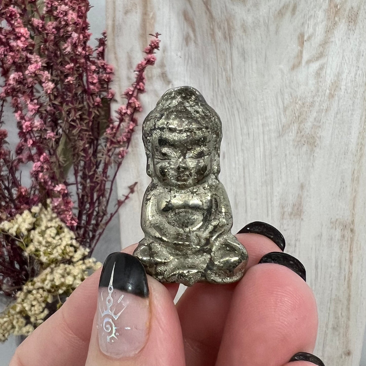 Pyrite Buddha