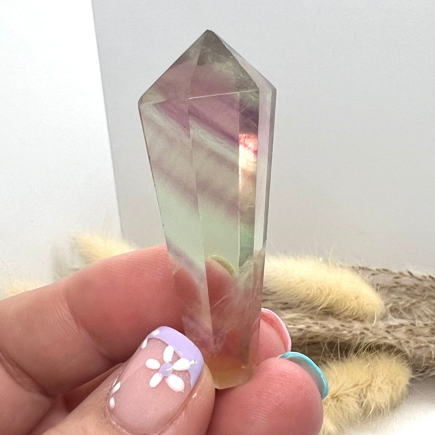 Candy Rainbow Fluorite (iv)