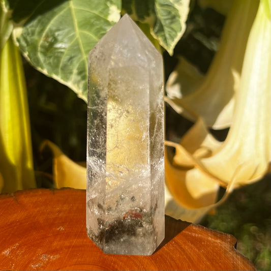 Garden Quartz Polished Point - Brazil