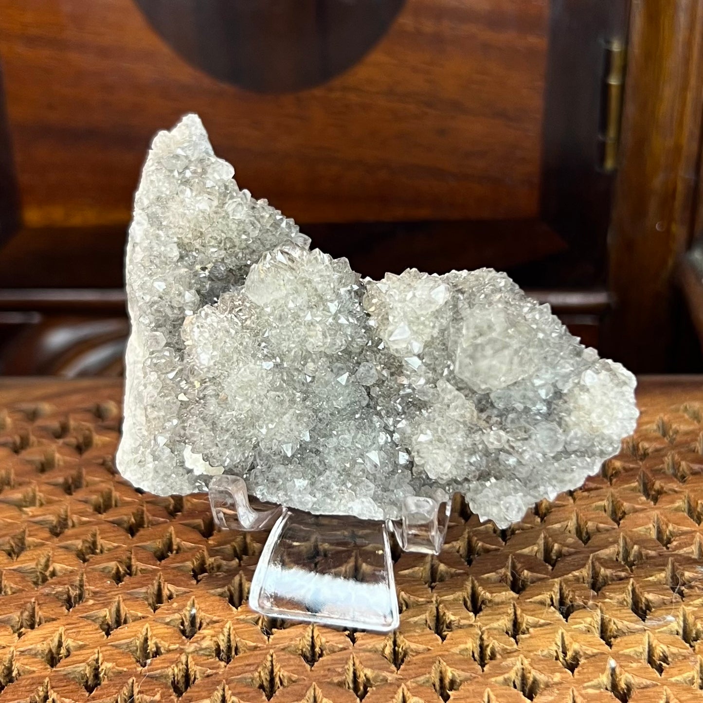 Black Smoky Spirit Quartz Specimen | South Africa