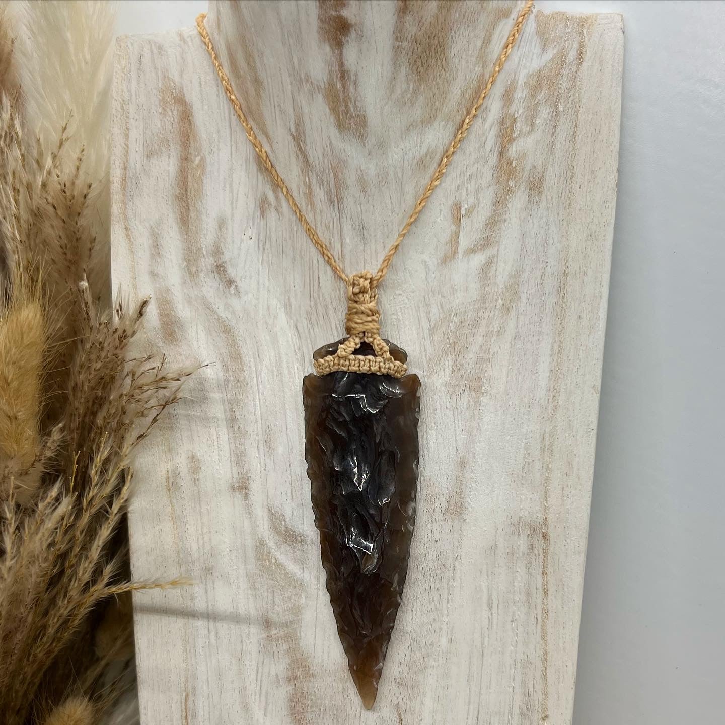 Agate Spearhead Talisman