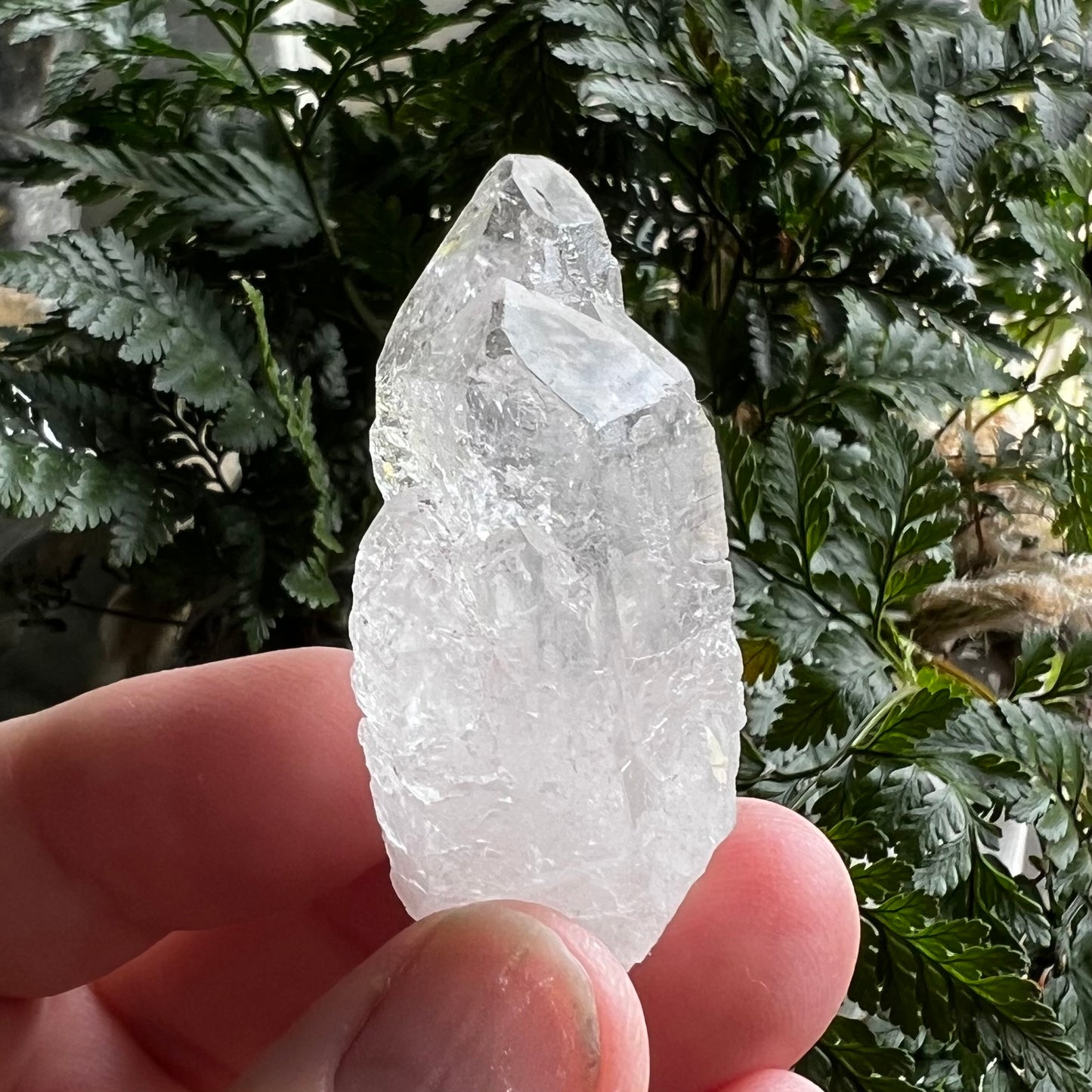 Natural etched Quartz cluster - Brazil