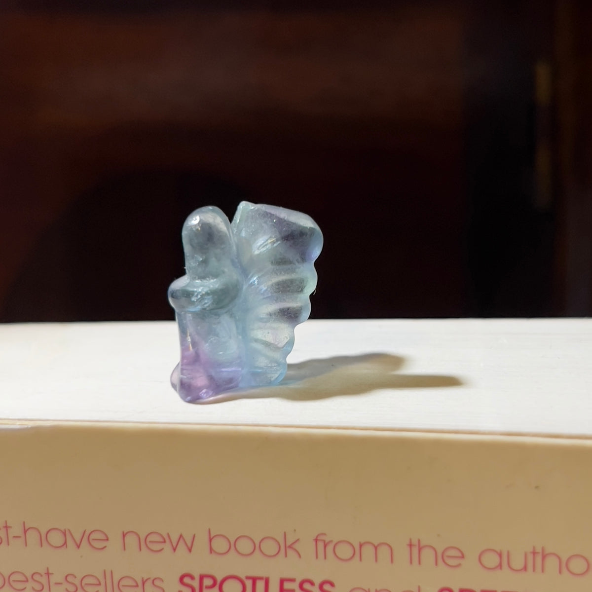 Mini Fluorite Carving: Fairy