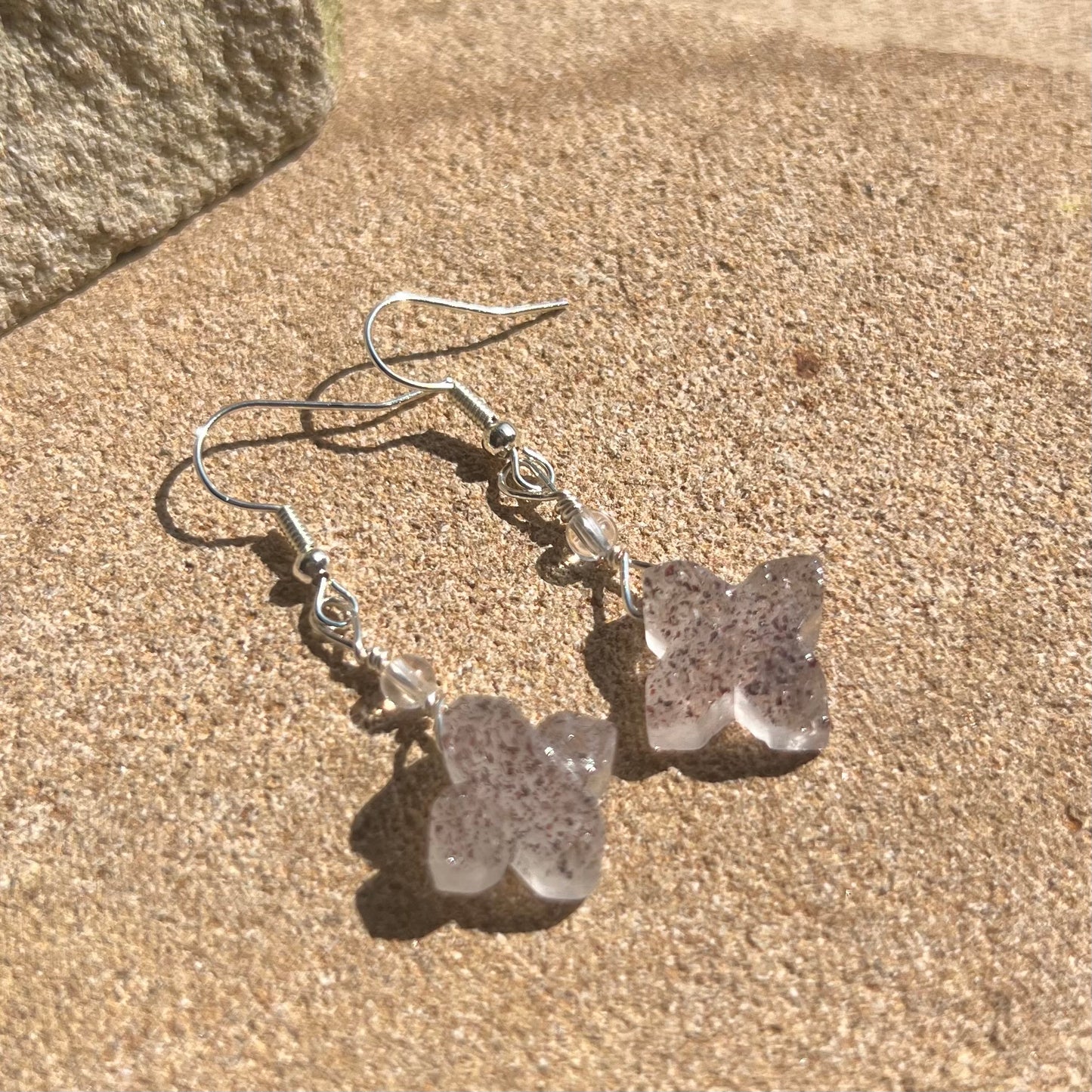 Super Seven Quartz Earrings