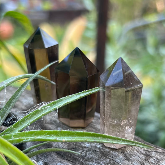 Smoky Quartz Mini Towers ~ Cute & Perfect