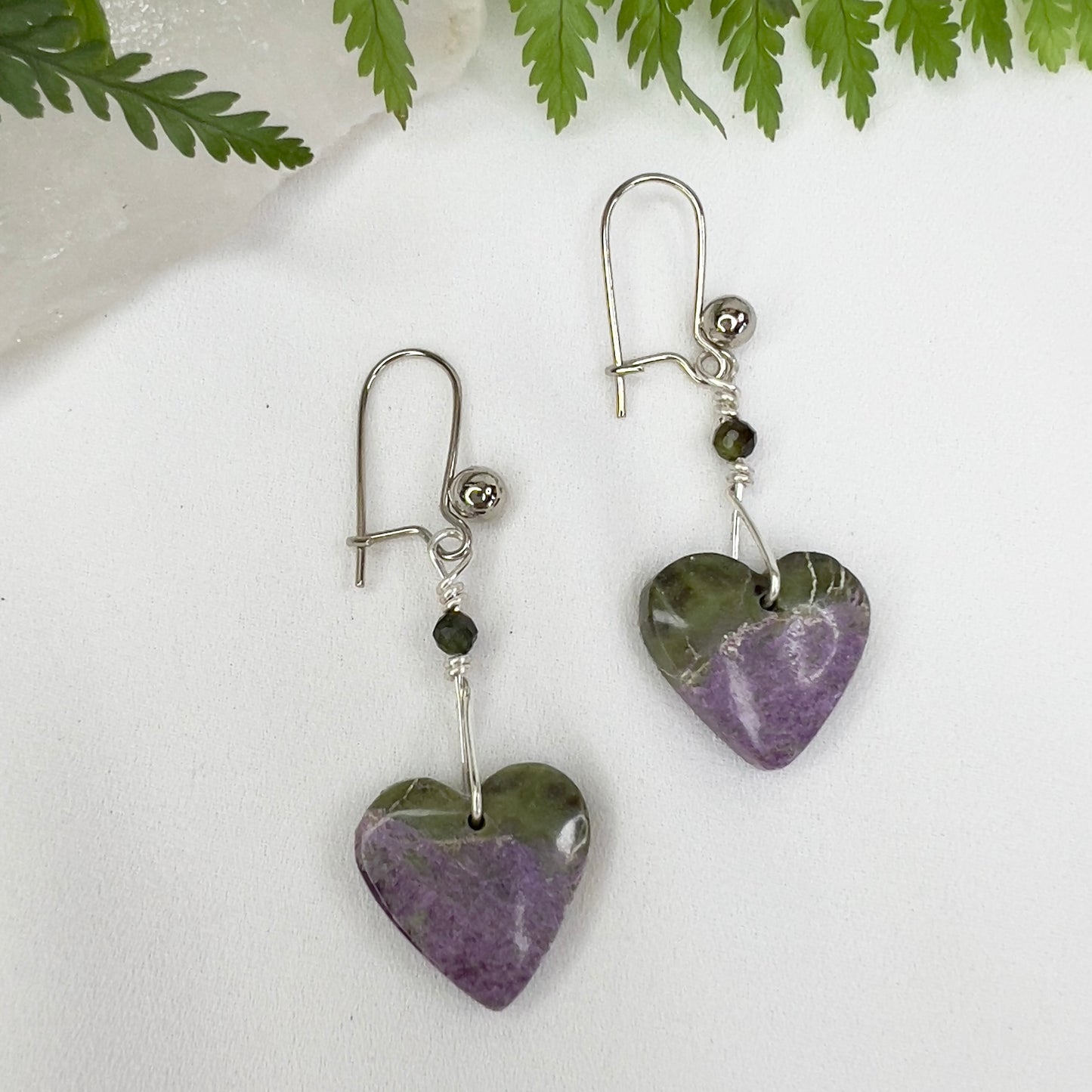 Atlantisite Crystal Earrings: Spiritual Growth ∙ Transformation ∙ Wisdom