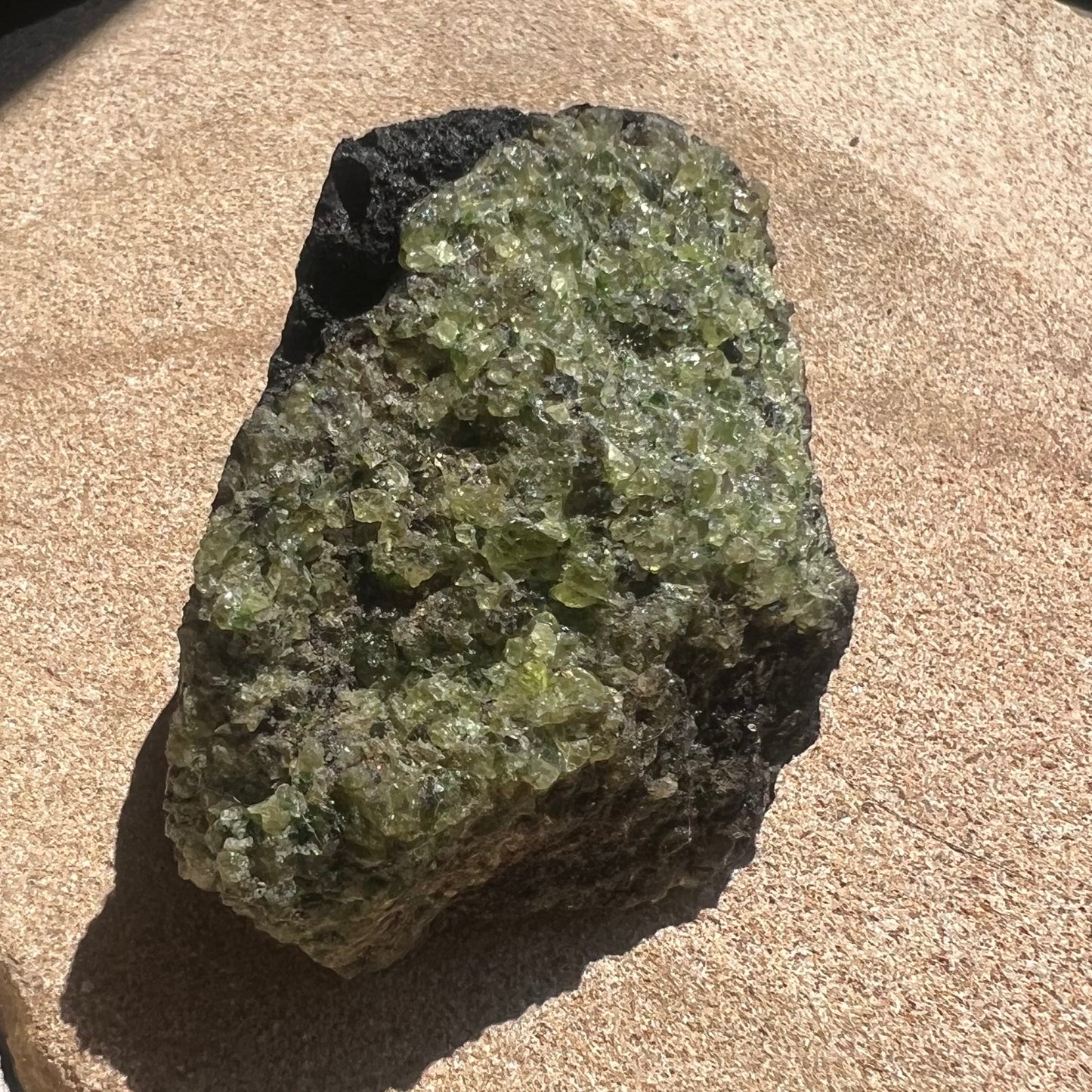 Peridotite with Olivine/Peridot - Norway