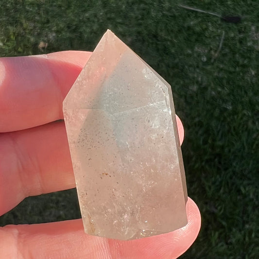 'Blue' Phantom Inclusion Quartz Point - Brazil