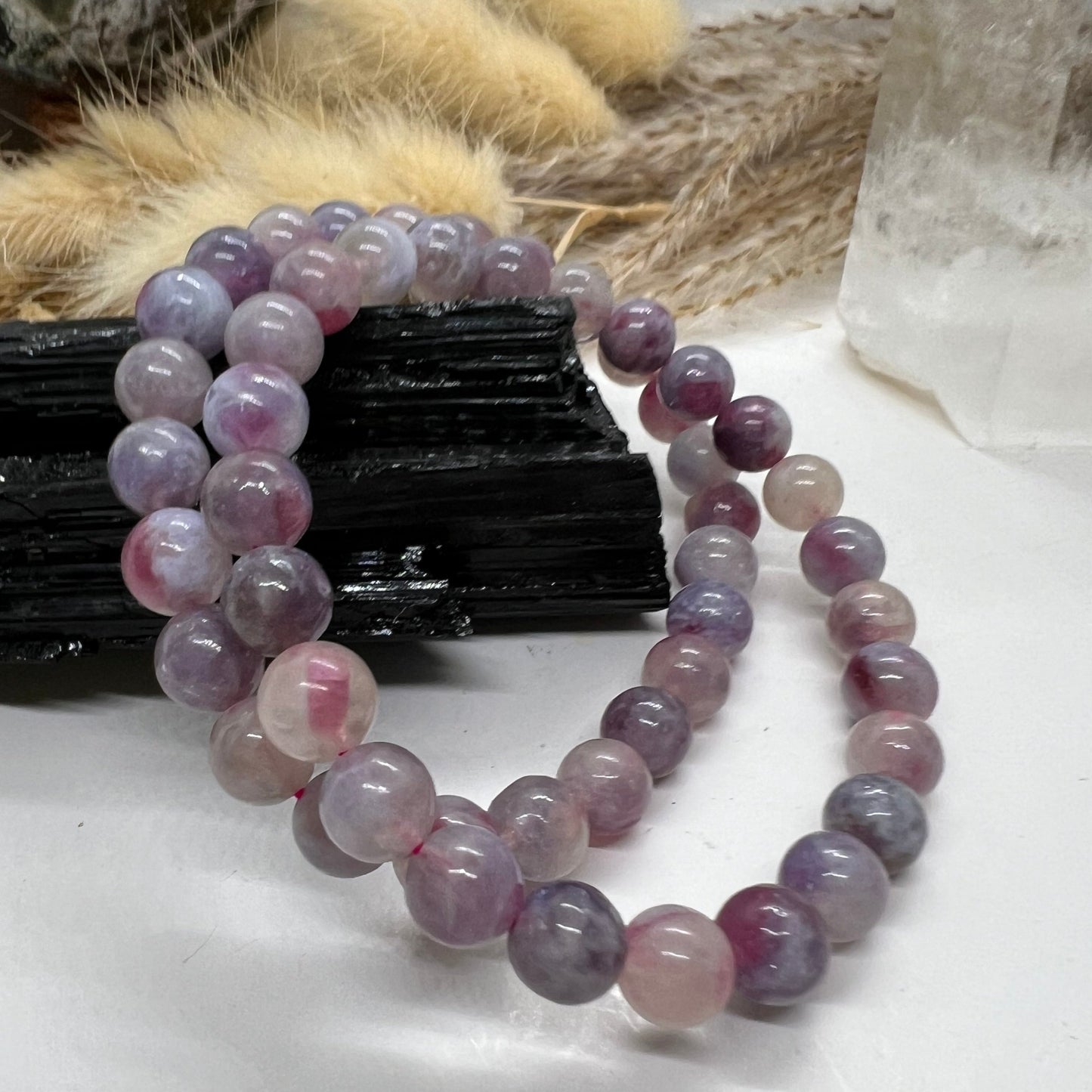 Unicorn Stone Stretch Bracelet | 8mm