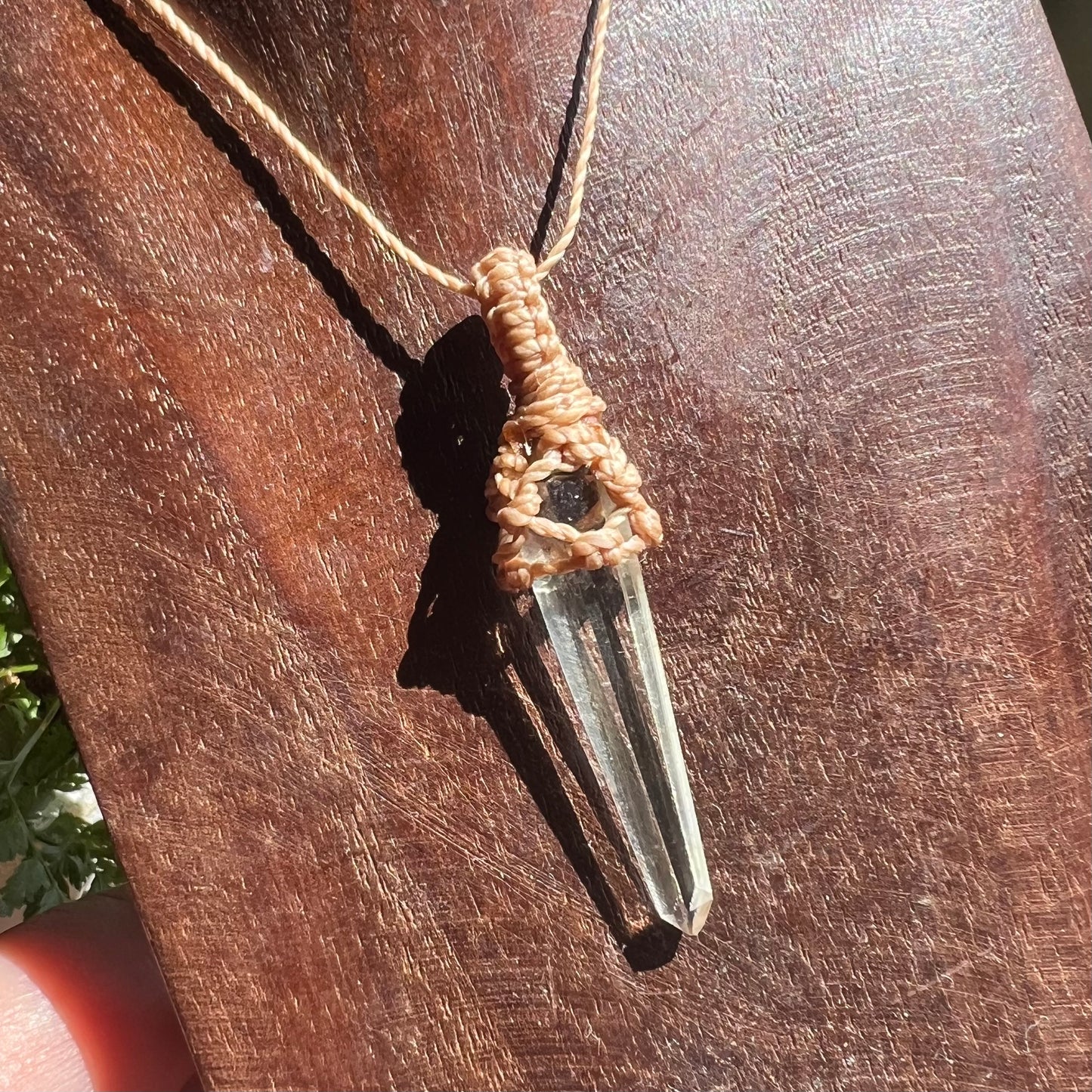 ‘Joi' Petite Talisman (iv)- Natural Smoky Citrine (Madagascan)