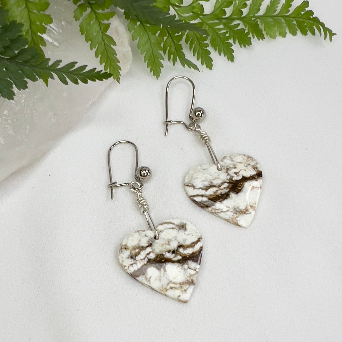 Wild Horse 'Turquoise' Crystal Earrings: Emotional Balance ∙ Stability ∙ Resilience