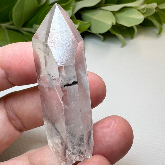 Inky Quartz Specimen - Dawashan Mine, Sichuan, China 