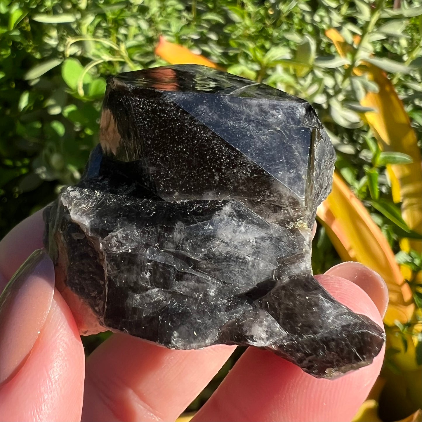 Black Smoky Quartz | China | Lustrous Morion Quartz Specimen