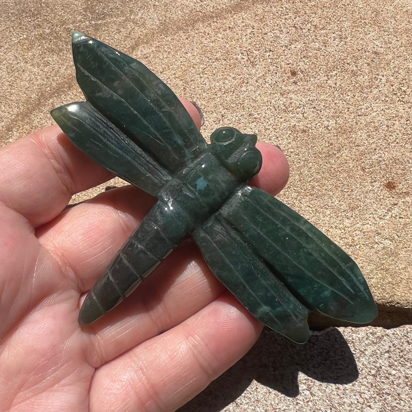 Ocean Jasper Dragonfly (i)