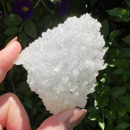 Snowflake Apophyllite | Sugar Druzy Apophyllite - Lusterous & High Grade | Jalgoan District, Maharashtra, India -