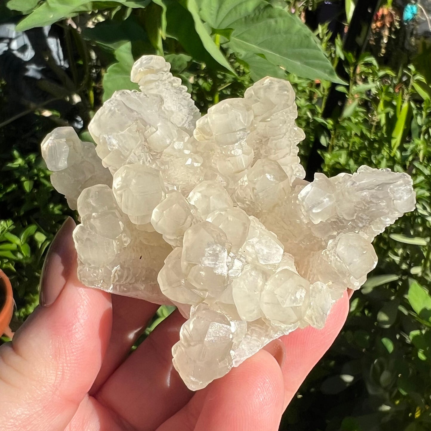 ‘Pagoda’ Calcite Specimen - Hubei, China | UV Reactive