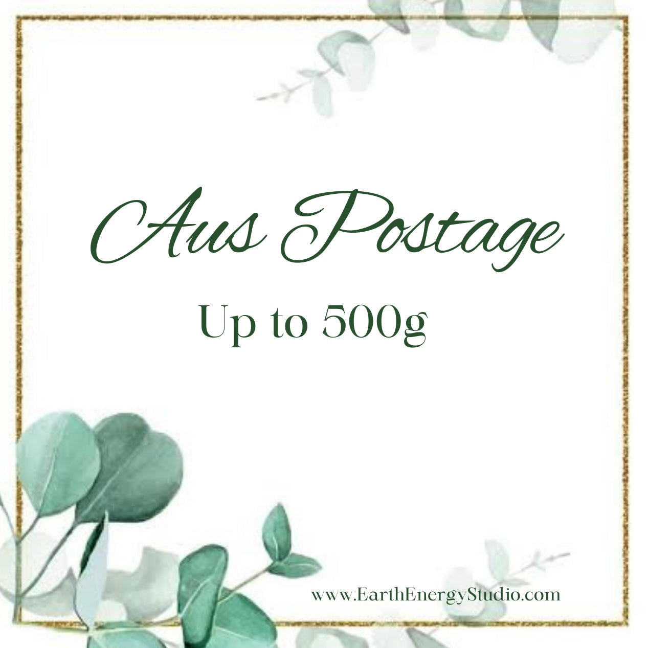 Standard Postage within Australia - AusPost up to 500grams