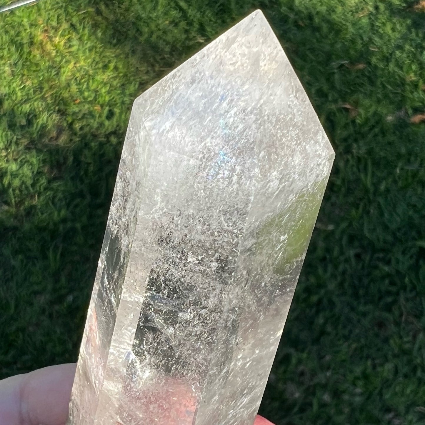 Garden Quartz Polished Point - Brazil