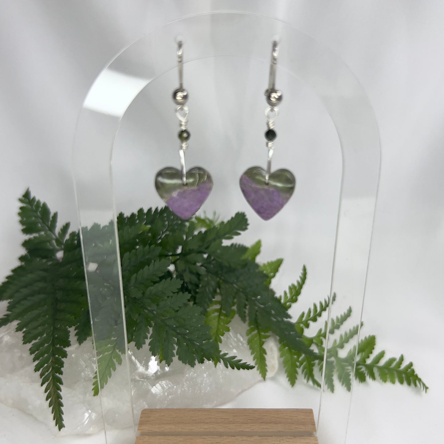 Atlantisite Crystal Earrings: Spiritual Growth ∙ Transformation ∙ Wisdom