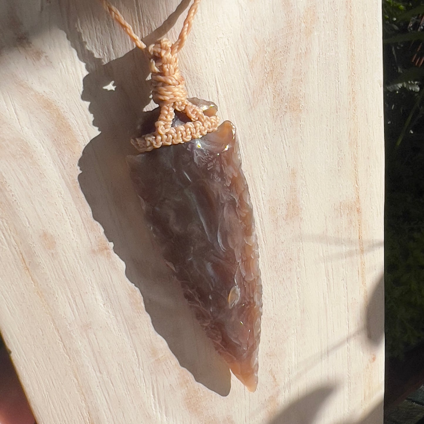 Agate Spearhead Talisman