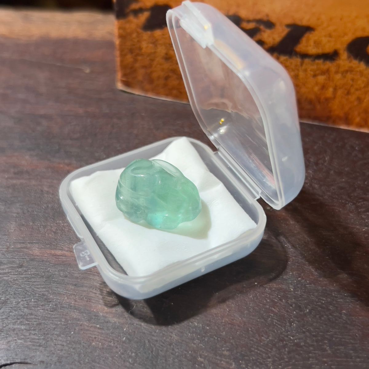 Mini Fluorite Carving: Bunny
