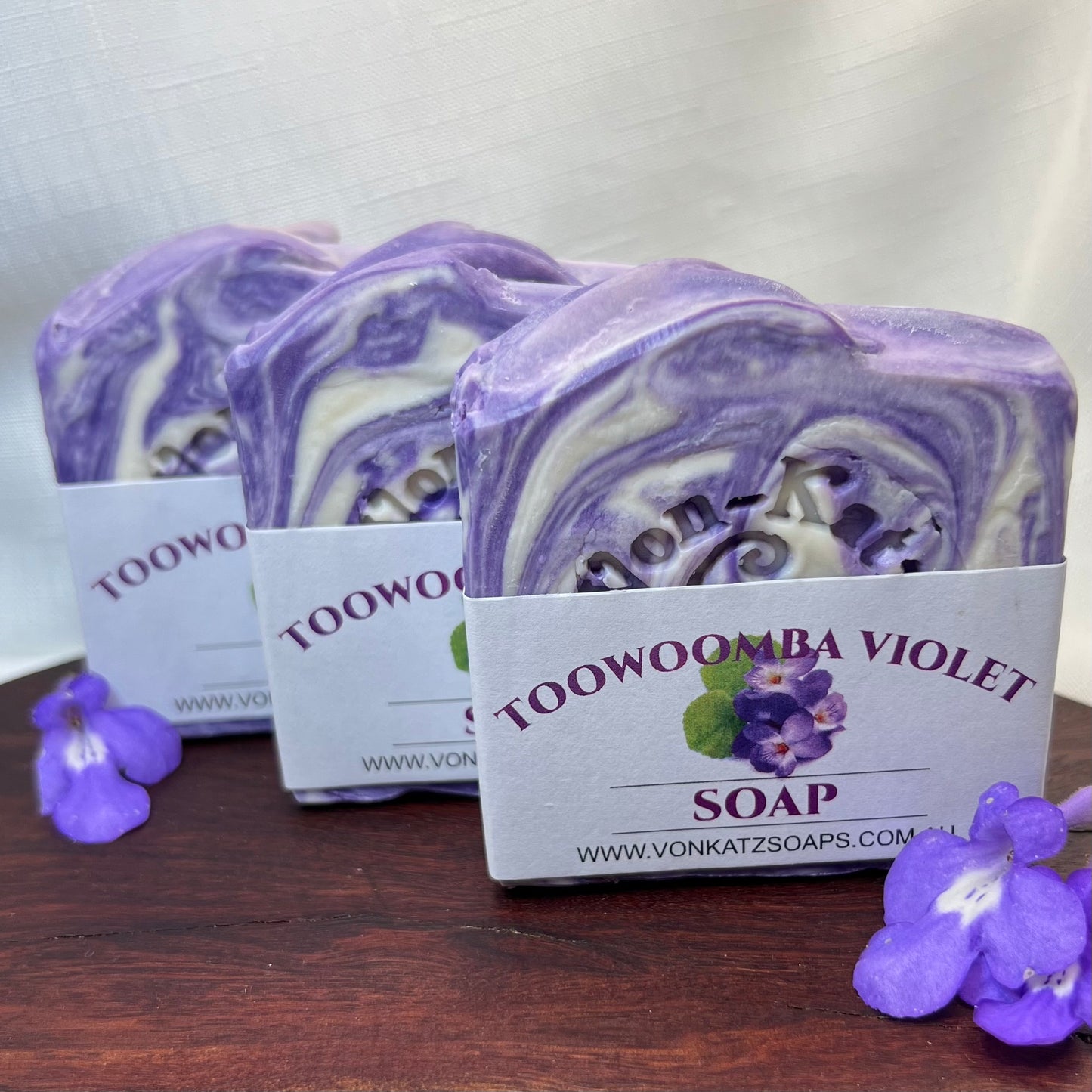 Toowoomba Violet Soap - Natural & Handmade by Von Katz Soaps Toowoomba