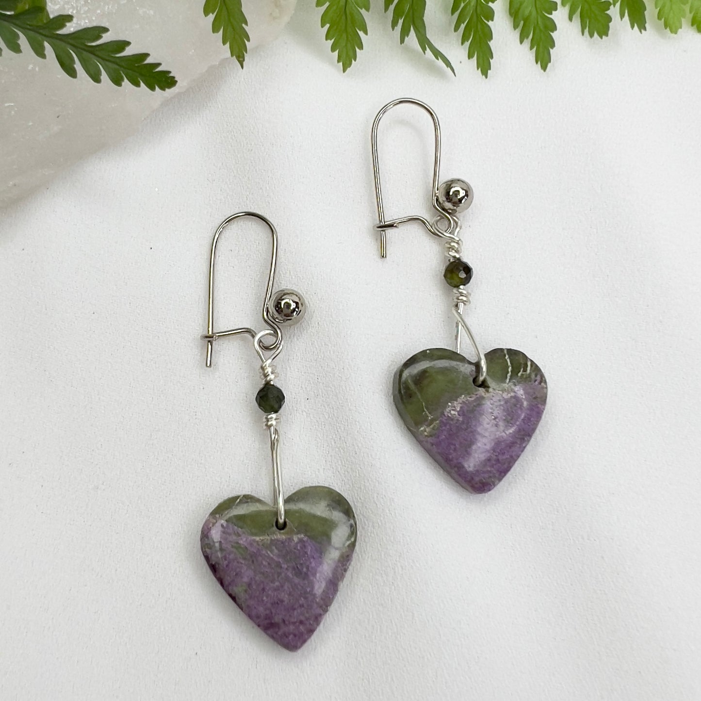 Atlantisite Crystal Earrings: Spiritual Growth ∙ Transformation ∙ Wisdom