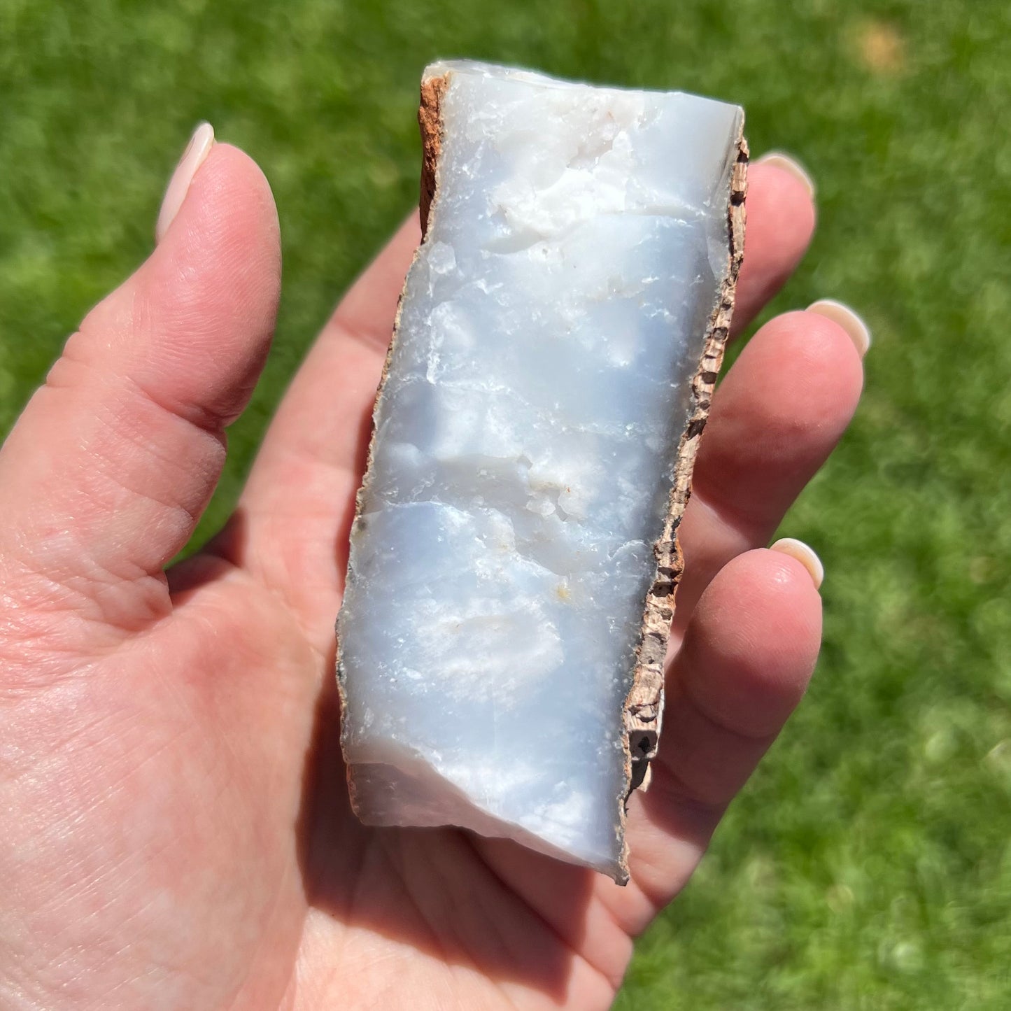 Natural White Magnesite vein specimen - Kalgoorlie, Western Australia