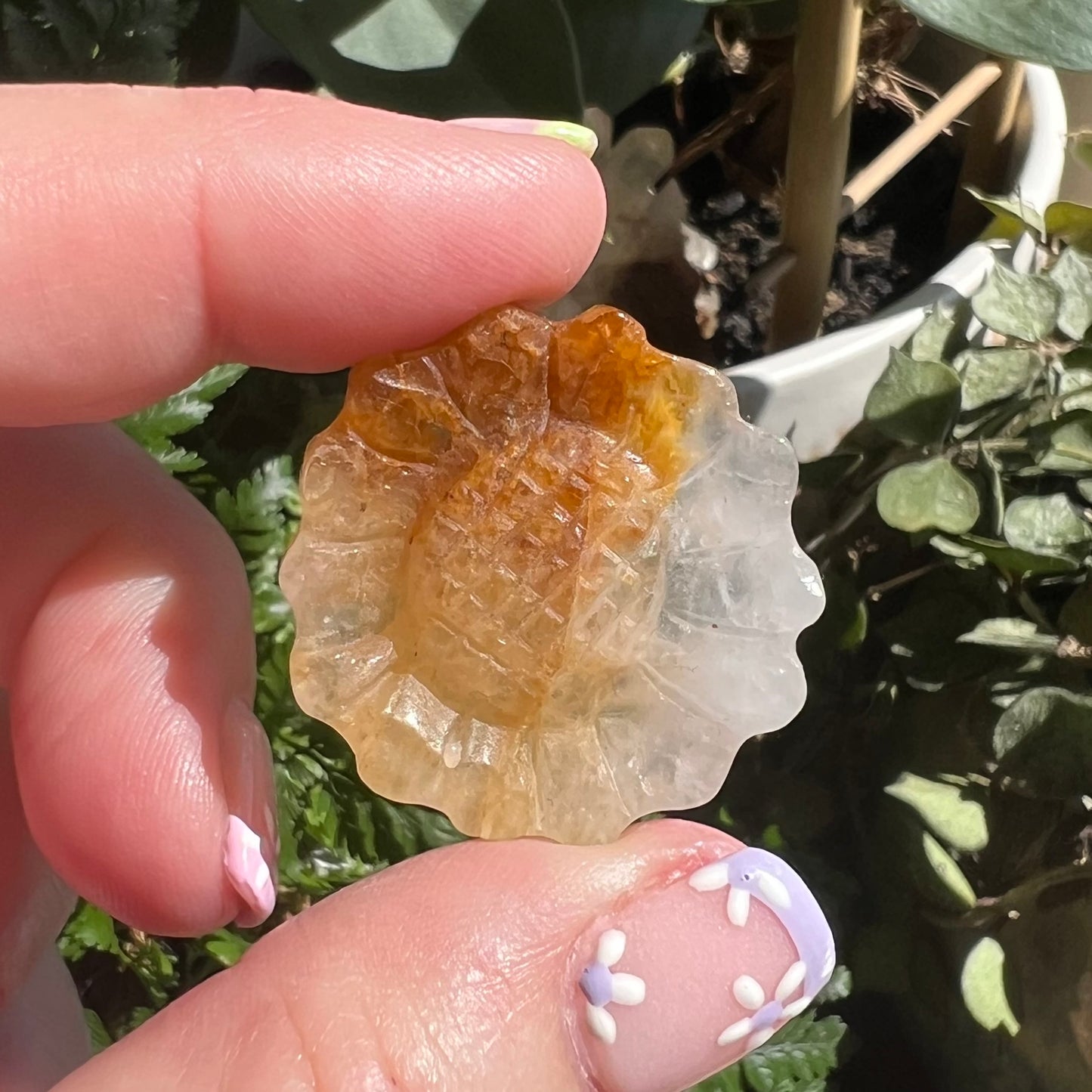 Golden Healer Sunflower carving (iii)