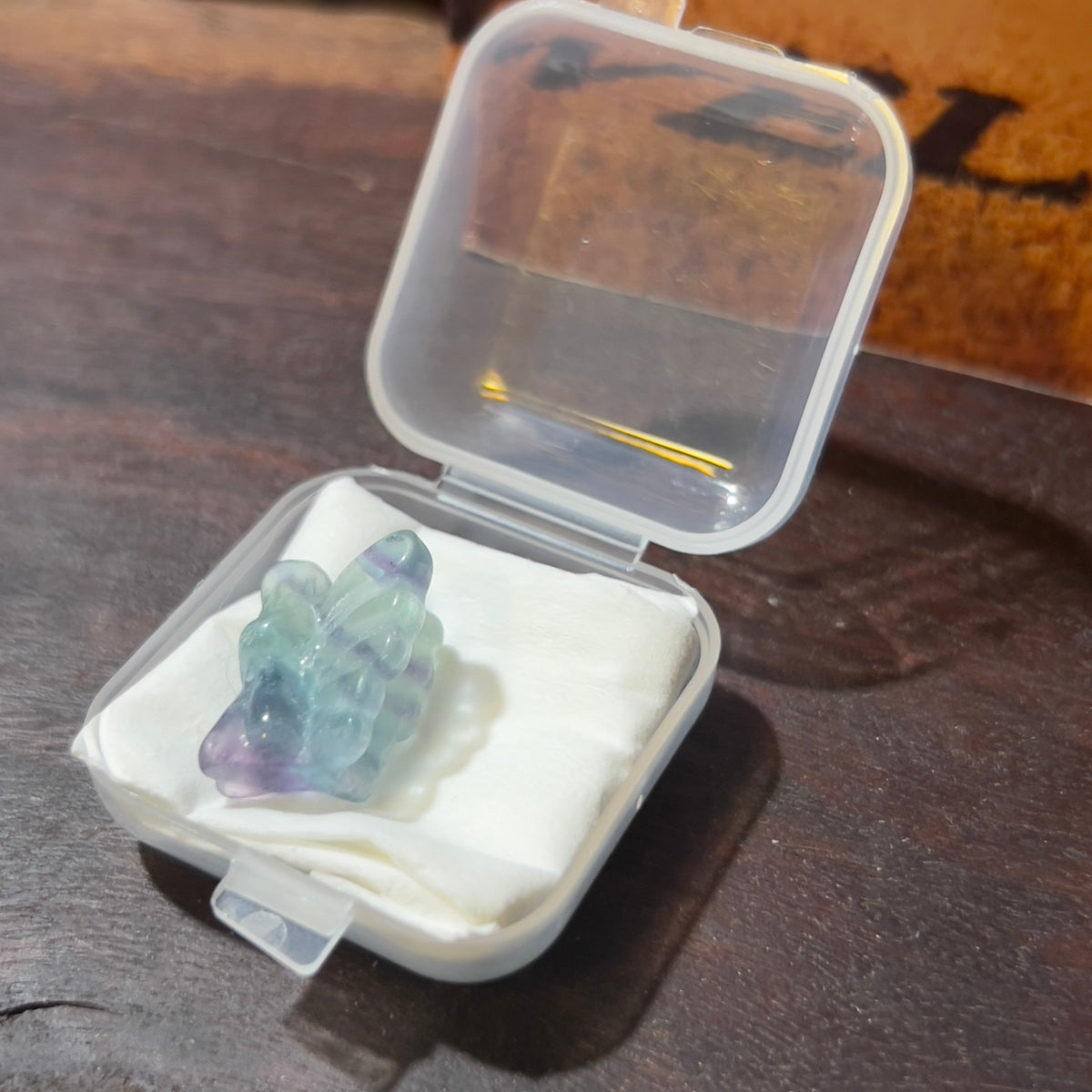 Mini Fluorite Carving: Fairy