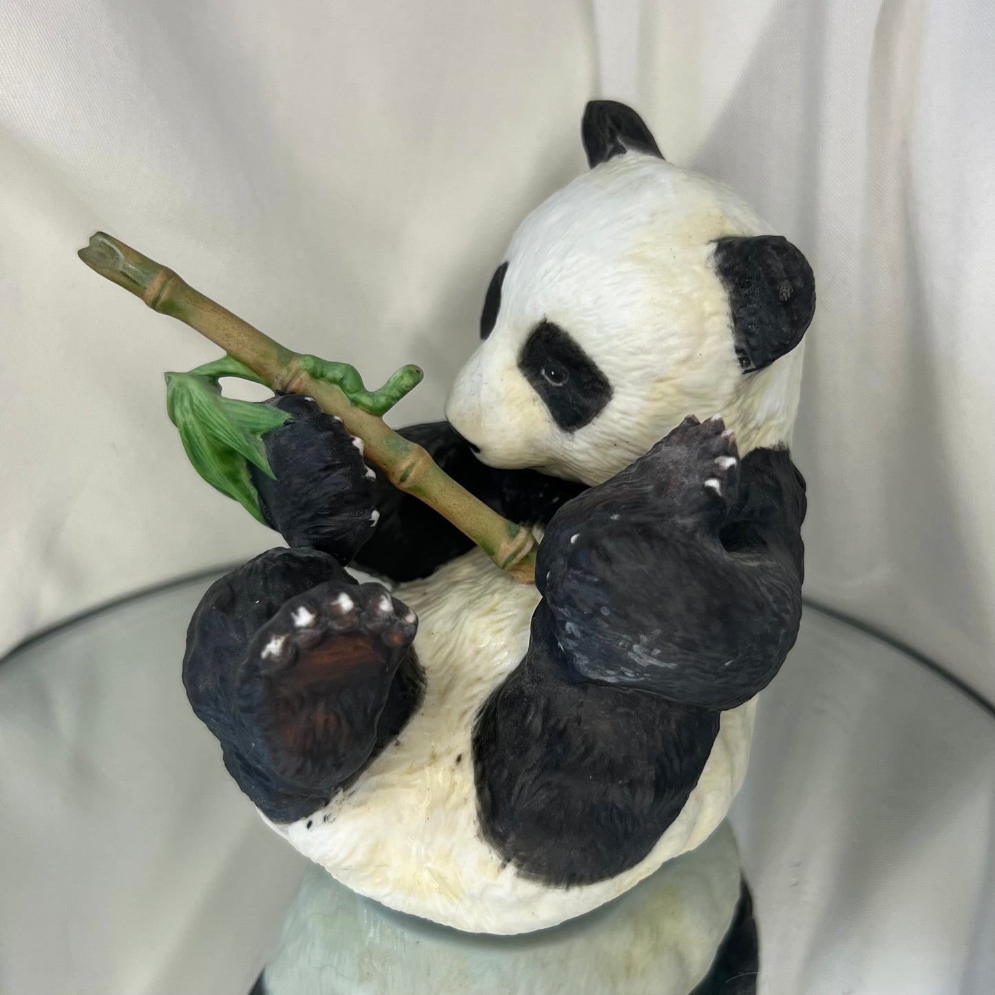 Baby Panda playing with Bamboo
| 'Hi there Panda!' World Wildlife Fund by Eva Dalberg | 1984