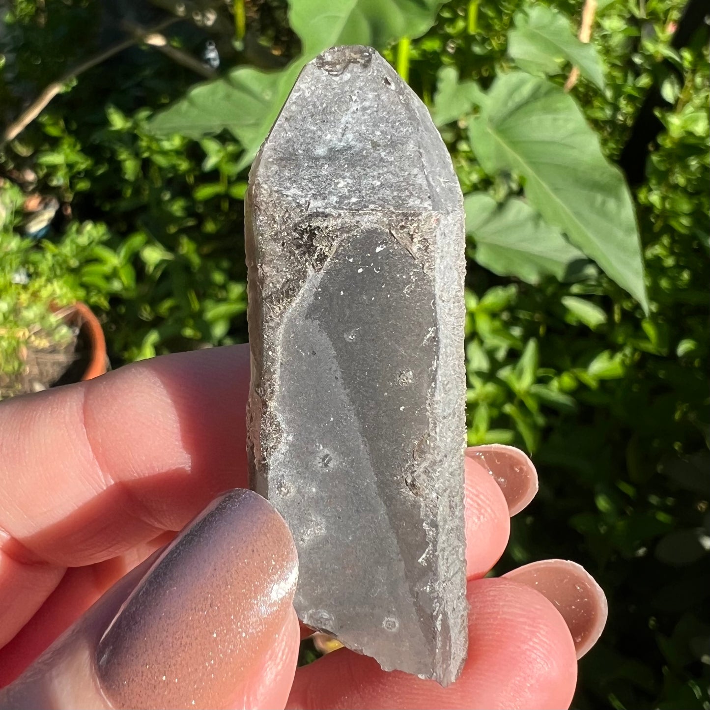 Black Quartz | Inner Mongolia | Heavily etched Smoky Quartz